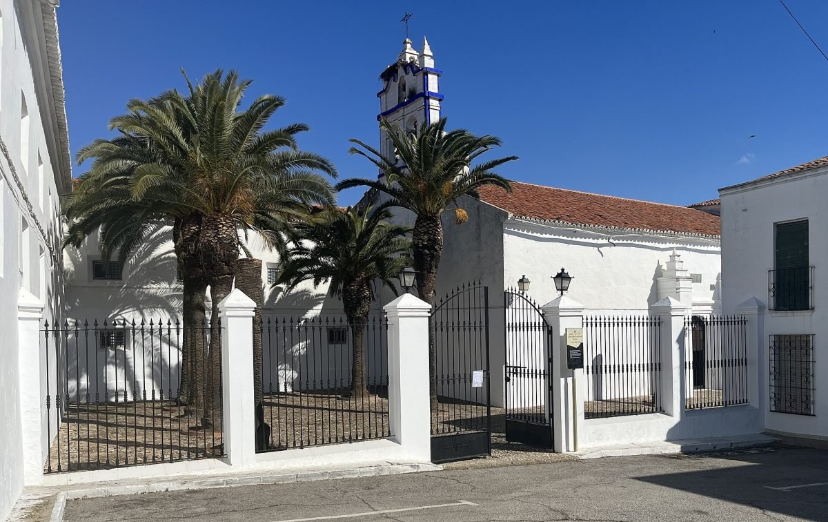 Entrada-convento-de-las-concepcionistas, en Fuente del Maestre